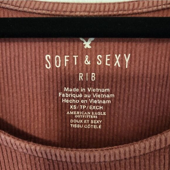 American Eagle Outfitters Soft & Sexy side lace tank - Picture 4 of 5